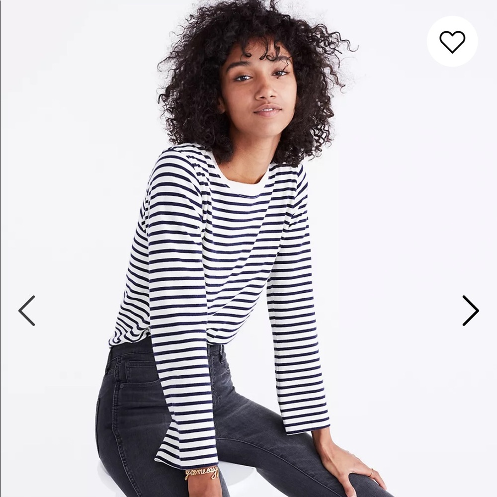 Madewell | Rivet & Thread Bell-Sleeve Tee | S - Picture 3 of 8